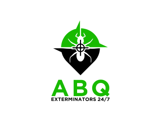 ABQ EXTERMINATORS 24/7 logo design by BlessedArt