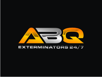 ABQ EXTERMINATORS 24/7 logo design by bricton