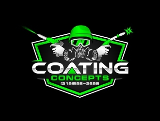 Coating Concepts logo design by rizuki