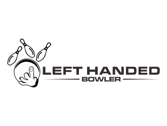 Left Handed Bowler logo design by qqdesigns