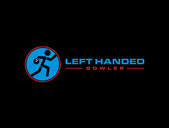 Left Handed Bowler logo design by kurnia