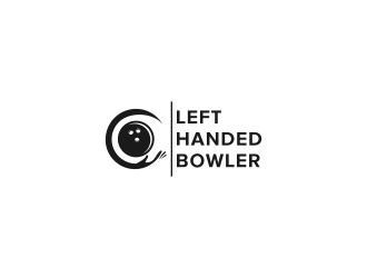 Left Handed Bowler logo design by y7ce