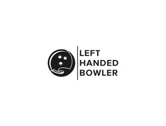 Left Handed Bowler logo design by y7ce