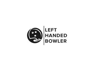 Left Handed Bowler logo design by y7ce