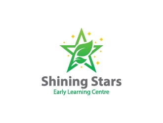 Shining Stars Early Learning Centre logo design by wongndeso