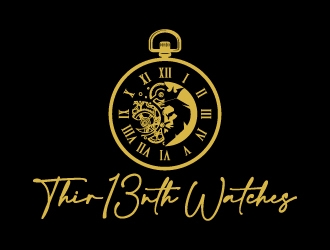 Thir13nth Watches logo design by jaize