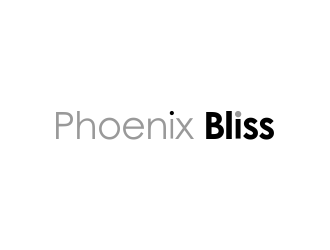 Phoenix Bliss logo design by giphone