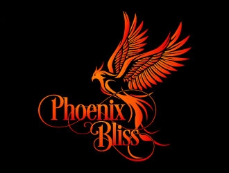 Phoenix Bliss logo design by daywalker