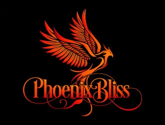 Phoenix Bliss logo design by daywalker