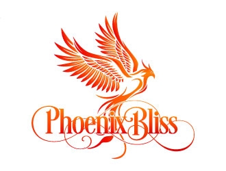 Phoenix Bliss logo design by daywalker