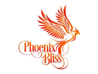 Phoenix Bliss logo design by daywalker