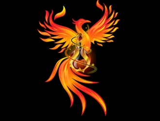 Phoenix Bliss logo design by jaize