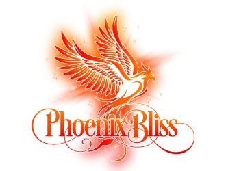 Phoenix Bliss logo design by daywalker