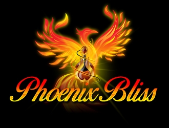 Phoenix Bliss logo design by jaize