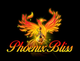 Phoenix Bliss logo design by jaize