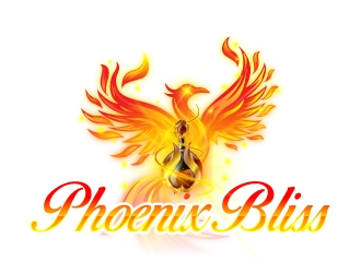 Phoenix Bliss logo design by jaize