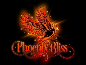 Phoenix Bliss logo design by daywalker