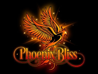 Phoenix Bliss logo design by daywalker