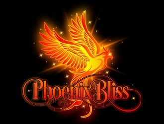 Phoenix Bliss logo design by daywalker