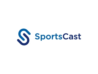 SportsCast logo design by Creativeminds