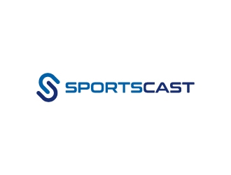 SportsCast logo design by Creativeminds