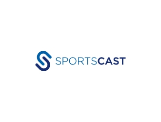 SportsCast logo design by Creativeminds
