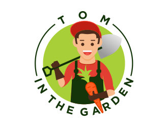 Tom in the garden logo design by brandshark