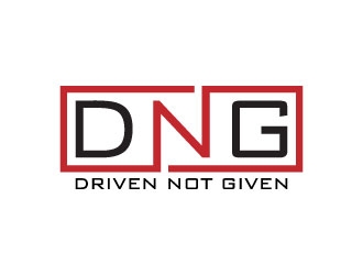 DNG Driven Not Given  logo design by desynergy