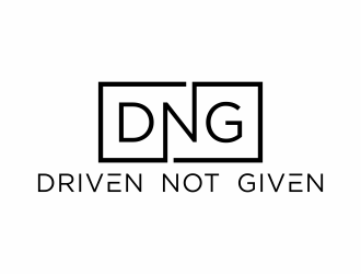DNG Driven Not Given  logo design by eagerly