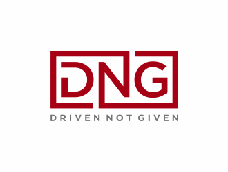 DNG Driven Not Given  logo design by scolessi