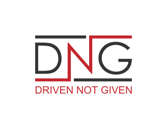DNG Driven Not Given  logo design by serprimero