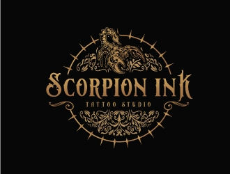 Scorpion Ink Tattoo Studio logo design by emberdezign