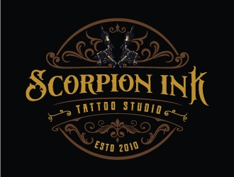 Scorpion Ink Tattoo Studio logo design by emberdezign