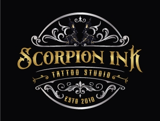 Scorpion Ink Tattoo Studio logo design by emberdezign