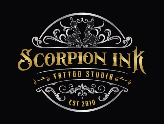Scorpion Ink Tattoo Studio logo design by emberdezign