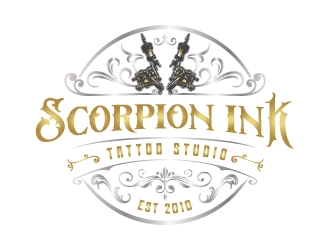 Scorpion Ink Tattoo Studio logo design by emberdezign