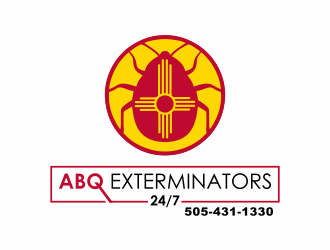 ABQ EXTERMINATORS 24/7 logo design by up2date