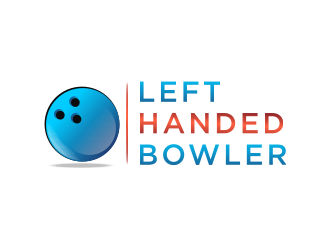 Left Handed Bowler logo design by bricton