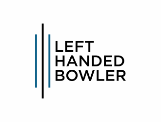 Left Handed Bowler logo design by eagerly