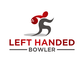 Left Handed Bowler logo design by Rizqy