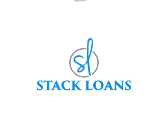 Stack Loans logo design by aryamaity