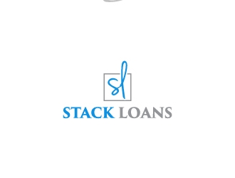 Stack Loans logo design by aryamaity