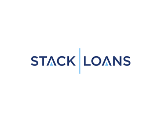 Stack Loans logo design by alby