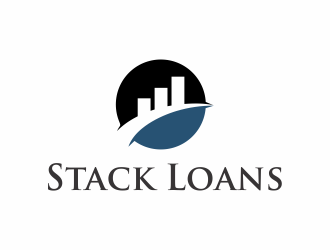 Stack Loans logo design by hopee