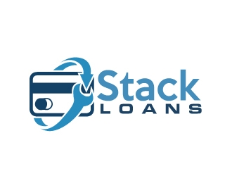Stack Loans logo design by AamirKhan