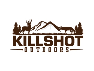 KillShot Outdoors logo design by AamirKhan