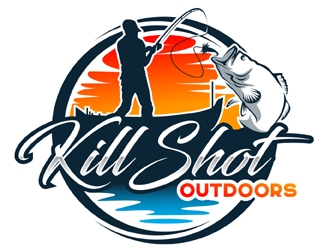 KillShot Outdoors logo design by MAXR