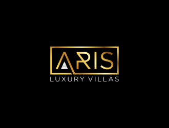 Aris Luxury Villas logo design by p0peye