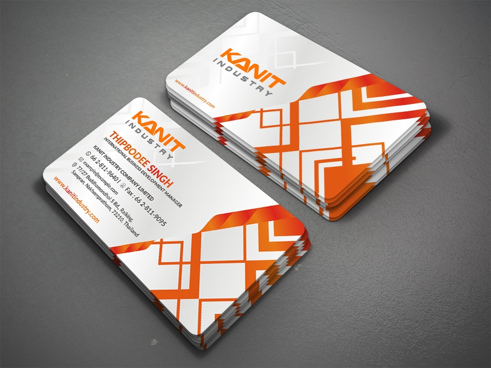 KANIT INDUSTRY logo design by Ulid