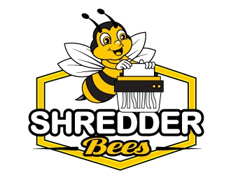 Shredder Bees Logo Design